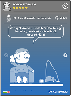 Widget nyitott