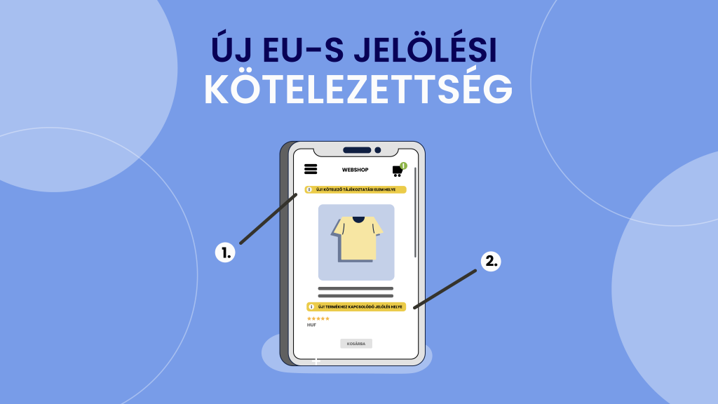 Új kötelező tájékoztatások a webshopokban: harmonizált értesítés és GARAN címke